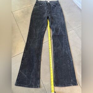 We The Free Charcoal Wide Leg Jeans
